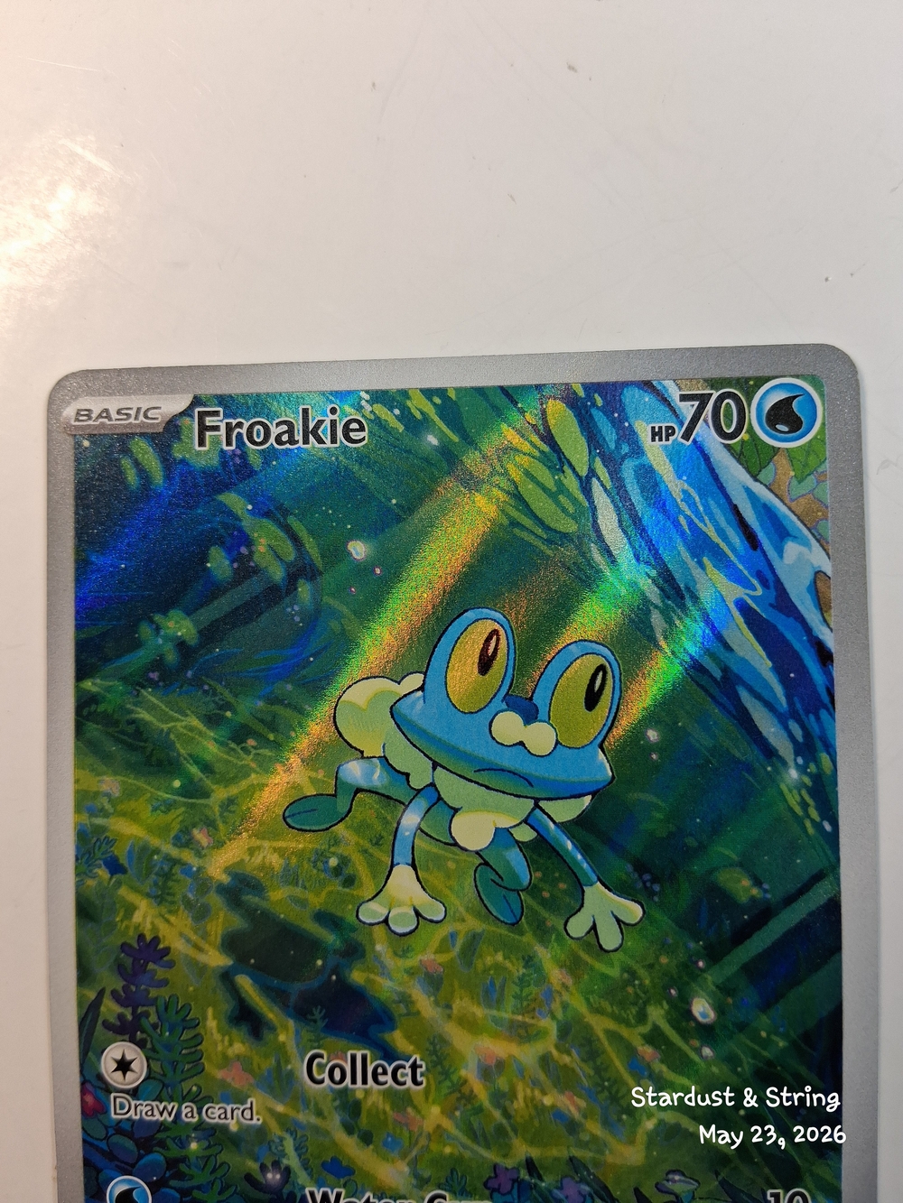 Froakie 088/086 Illustration Rare Chaos Rising Pokemon Card NM Holo - Picture 3 of 7